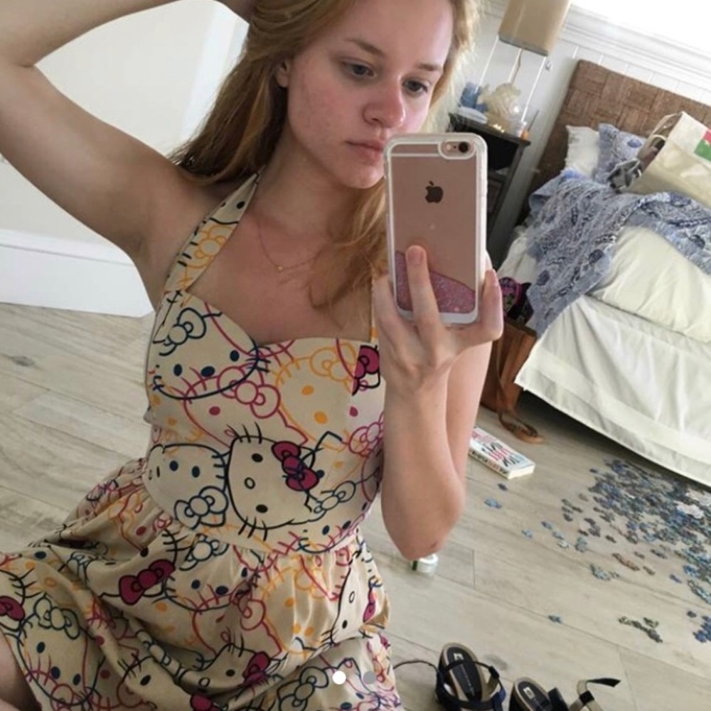 Handmade Hello Kitty halter dress